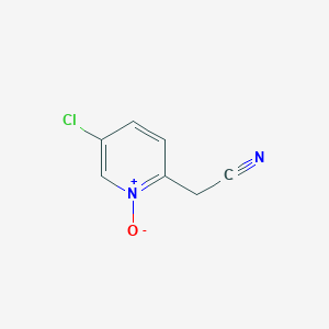 5-Chloro-2-(cyanomethyl)pyridine 1-oxideͼƬ