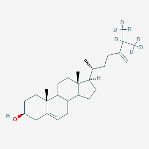 (3S,10R,13R,17R)-10,13-Dimethyl-17-[(1R)-5,6,6,6-tetradeuterio-1-methyl-4-methylene-5-(trideuteriomethyl)hexyl]-2,3,4,7,8,9,11,12,14,15,16,17-dodecahydro-1H-cyͼƬ