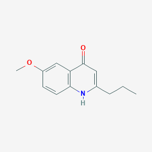 4-Hydroxy-6-methoxy-2-propylquinolineͼƬ