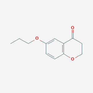 6-Propoxy-3,4-dihydro-2H-1-benzopyran-4-oneͼƬ