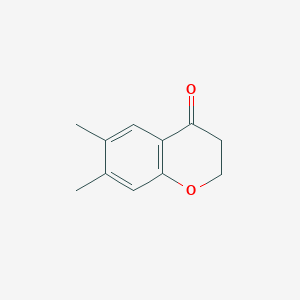 6,7-dimethyl-3,4-dihydro-2H-1-benzopyran-4-oneͼƬ