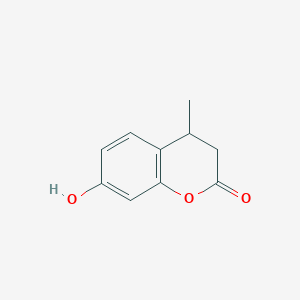 7-hydroxy-4-methyl-3,4-dihydro-2H-1-benzopyran-2-oneͼƬ