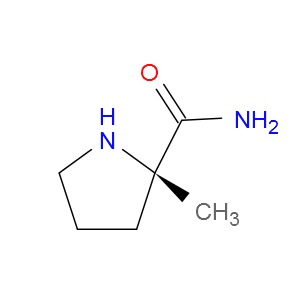 (S)-2-甲基吡咯烷-2-甲酰胺图片