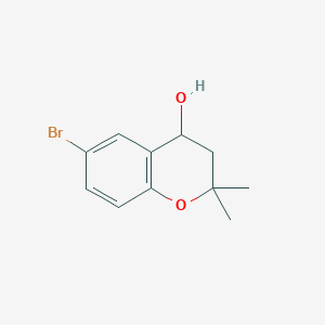 6-bromo-2,2-dimethyl-3,4-dihydro-2H-1-benzopyran-4-olͼƬ