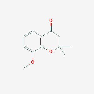 8-methoxy-2,2-dimethyl-3,4-dihydro-2H-1-benzopyran-4-oneͼƬ