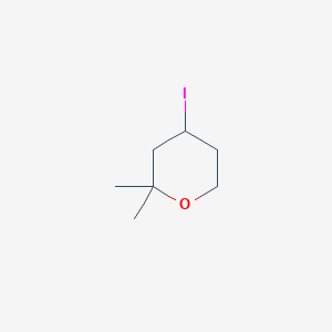 4-Iodo-2,2-dimethyl-tetrahydro-pyranͼƬ