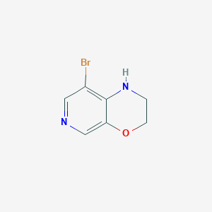 8-Bromo-2,3-dihydro-1H-pyrido[3,4-b][1,4]oxazineͼƬ