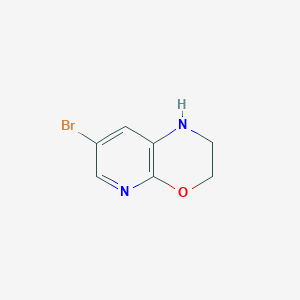 7-Bromo-2,3-dihydro-1H-pyrido[2,3-b][1,4]oxazineͼƬ