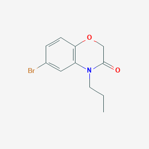 6-Bromo-4-propyl-2H-1,4-benzoxazin-3-oneͼƬ