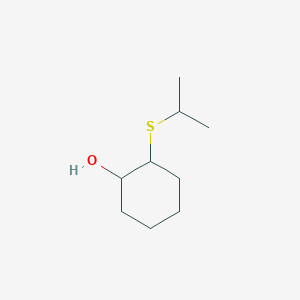 2-(Propan-2-ylsulfanyl)cyclohexan-1-olͼƬ