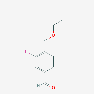 4-[(Allyloxy)methyl]-3-fluorobenzaldehydeͼƬ