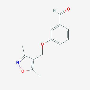 3-[(3,5-dimethylisoxazol-4-yl)methoxy]benzaldehydeͼƬ