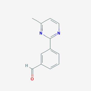 3-(4-Methylpyrimidin-2-yl)benzaldehydeͼƬ