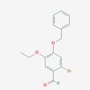 4-(benzyloxy)-2-bromo-5-ethoxybenzaldehydeͼƬ