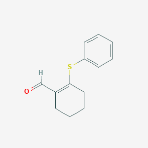 2-(phenylsulfanyl)cyclohex-1-ene-1-carbaldehydeͼƬ