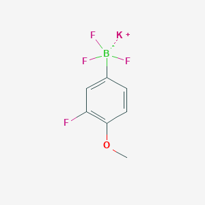 Potassium(3-Fluoro-4-Methoxyphenyl)Trifluoroborate图片