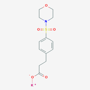 Potassium 3-[4-(Morpholine-4-sulfonyl)phenyl]propanoateͼƬ