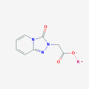 Potassium 2-{3-Oxo-2H,3H-[1,2,4]triazolo[4,3-a]pyridin-2-yl}acetate图片