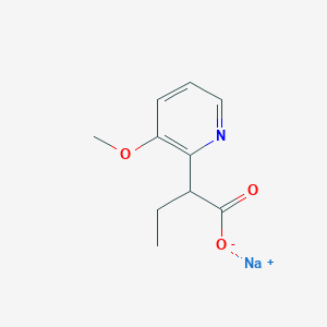 sodium 2-(3-methoxypyridin-2-yl)butanoateͼƬ