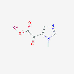 potassium 2-(1-methyl-1H-imidazol-5-yl)-2-oxoacetateͼƬ