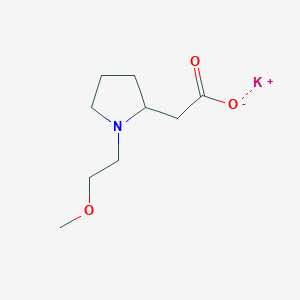 potassium 2-[1-(2-methoxyethyl)pyrrolidin-2-yl]acetateͼƬ