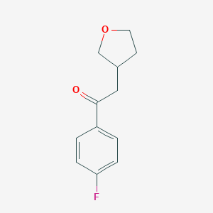 1-(4-fluorophenyl)-2-(oxolan-3-yl)ethan-1-oneͼƬ