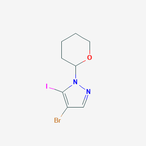 4-Bromo-5-iodo-1-(oxan-2-yl)pyrazoleͼƬ