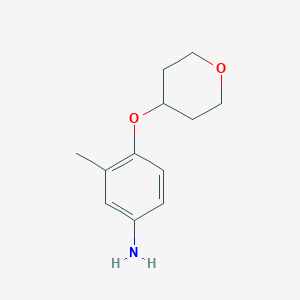 3-methyl-4-(oxan-4-yloxy)anilineͼƬ