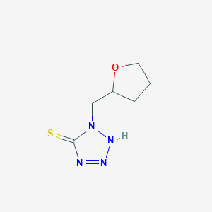 1-(oxolan-2-ylmethyl)-1H-1,2,3,4-tetrazole-5-thiolͼƬ