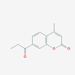 4-methyl-7-propionyl-2H-chromen-2-oneͼƬ