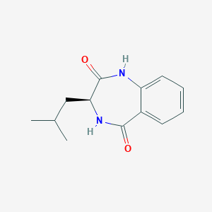 (3S)-3-isobutyl-3,4-dihydro-1H-1,4-benzodiazepine-2,5-dioneͼƬ