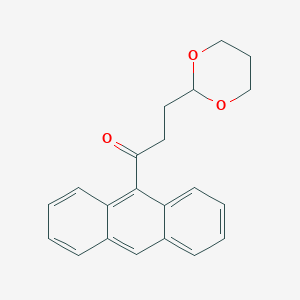 9-[3-(1,3-dioxan-2-yl)propionyl]anthraceneͼƬ