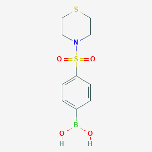 4-(4-硫代吗啉基磺酰基)苯硼酸图片