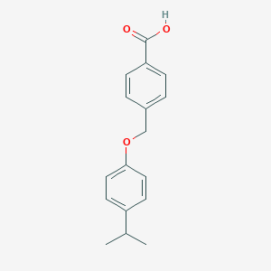 4-[(4-isopropylphenoxy)methyl]benzoic acidͼƬ