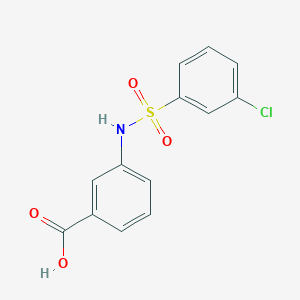 3-((3-chlorophenyl)sulfonamido)benzoic acidͼƬ