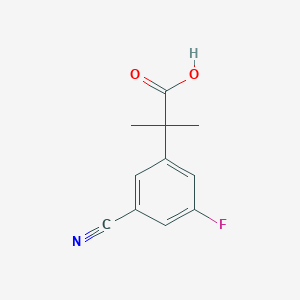 2-(3-cyano-5-fluorophenyl)-2-methylpropanoic acidͼƬ