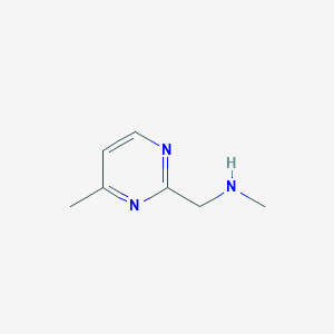 2-(Methylaminomethyl)-4-methylpyrimidineͼƬ