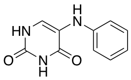 5-(phenylamino)-1,2,3,4-tetrahydropyrimidine-2,4-dioneͼƬ