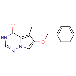 6-(benzyloxy)-5-methyl-3H,4H-pyrrolo[2,1-f][1,2,4]triazin-4-oneͼƬ