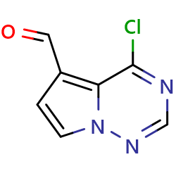 4-chloropyrrolo[2,1-f][1,2,4]triazine-5-carbaldehydeͼƬ