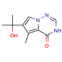 6-(2-hydroxypropan-2-yl)-5-methyl-3H,4H-pyrrolo[2,1-f][1,2,4]triazin-4-oneͼƬ