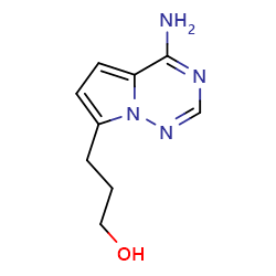 3-{4-aminopyrrolo[2,1-f][1,2,4]triazin-7-yl}propan-1-olͼƬ