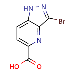 3-bromo-1H-pyrazolo[4,3-b]pyridine-5-carboxylicacidͼƬ