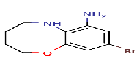 9-bromo-3,4,5,6-tetrahydro-2H-1,6-benzoxazocin-7-amineͼƬ