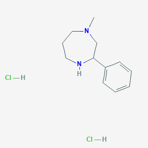 1-Methyl-3-phenyl-1,4-diazepane DihydrochlorideͼƬ