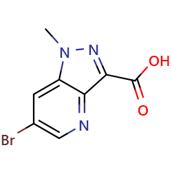 6-bromo-1-methyl-1H-pyrazolo[4,3-b]pyridine-3-carboxylicacidͼƬ