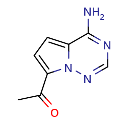 1-{4-aminopyrrolo[2,1-f][1,2,4]triazin-7-yl}ethan-1-oneͼƬ