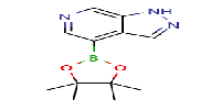 4-(tetramethyl-1,3,2-dioxaborolan-2-yl)-1H-pyrazolo[3,4-c]pyridineͼƬ