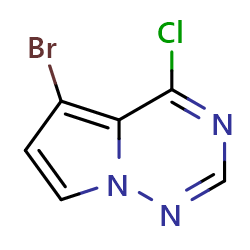 5-bromo-4-chloropyrrolo[2,1-f][1,2,4]triazineͼƬ