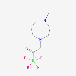 Potassium 3-(4-Methyl-1,4-diazepan-1-yl)prop-1-en-2-yltrifluoroborateͼƬ